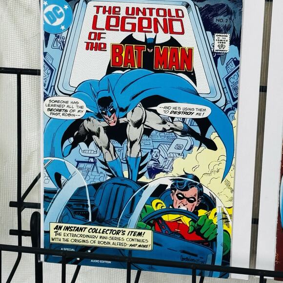 The Untold Legend Of The Batman #1 Cereal, 2-3 Audio Edition Mini Comic Lot DC - Picture 4 of 5